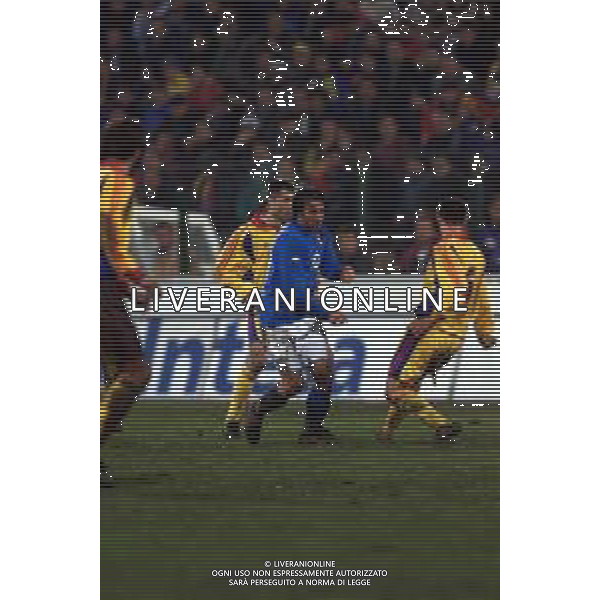 24-01-2001 BUCAREST-QUALIFICAZIONI MONDIALI ROMANIA ITALIA 0-2 NELLA FOTO ALESSANDRO DEL PIERO AG ALDO LIVERANI SAS