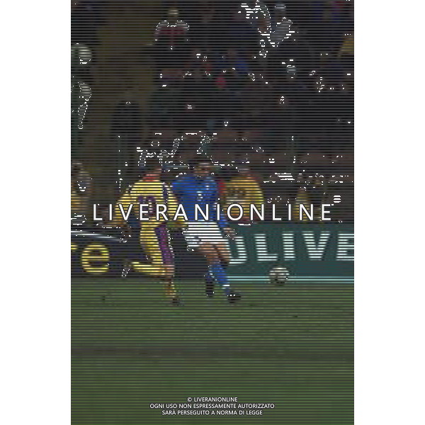 24-01-2001 BUCAREST-QUALIFICAZIONI MONDIALI ROMANIA ITALIA 0-2 NELLA FOTO PAOLO MALDINI AG ALDO LIVERANI SAS