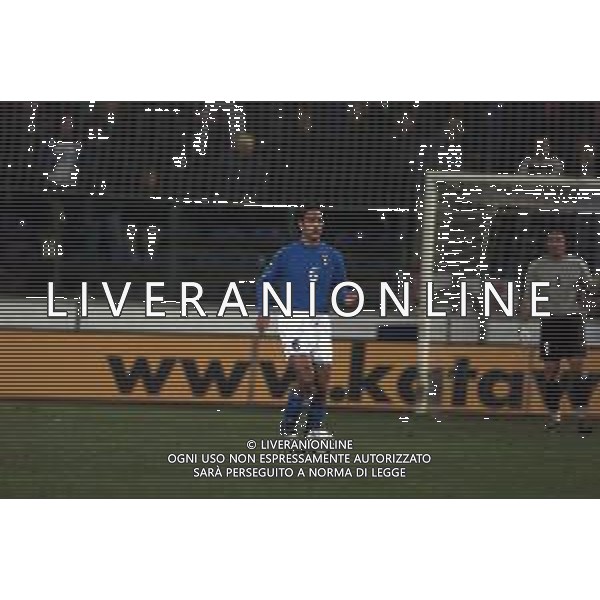 24-01-2001 BUCAREST-QUALIFICAZIONI MONDIALI ROMANIA ITALIA 0-2 NELLA FOTO NESTA ALESSANDRO AG ALDO LIVERANI SAS