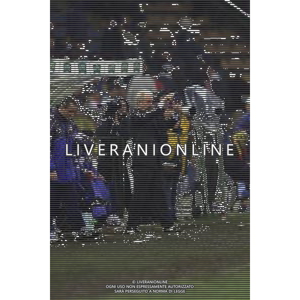 24-01-2001 BUCAREST-QUALIFICAZIONI MONDIALI ROMANIA ITALIA 0-2 NELLA FOTO GIOVANNI TRAPATTONI ALLENATORE NAZIONALE ITALIANA AG ALDO LIVERANI SAS