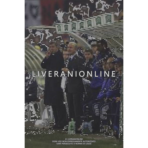 24-01-2001 BUCAREST-QUALIFICAZIONI MONDIALI ROMANIA ITALIA 0-2 NELLA FOTO GIOVANNI TRAPATTONI ALLENATORE NAZIONALE ITALIANA AG ALDO LIVERANI SAS