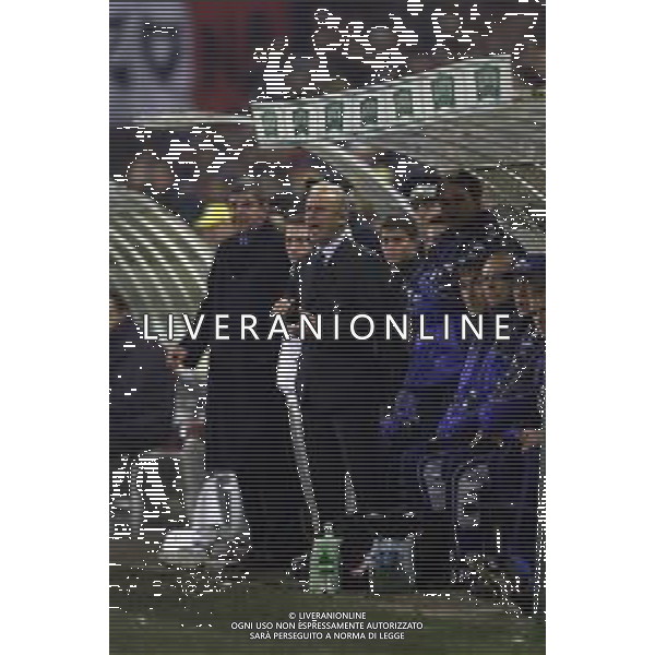 24-01-2001 BUCAREST-QUALIFICAZIONI MONDIALI ROMANIA ITALIA 0-2 NELLA FOTO GIOVANNI TRAPATTONI ALLENATORE NAZIONALE ITALIANA AG ALDO LIVERANI SAS