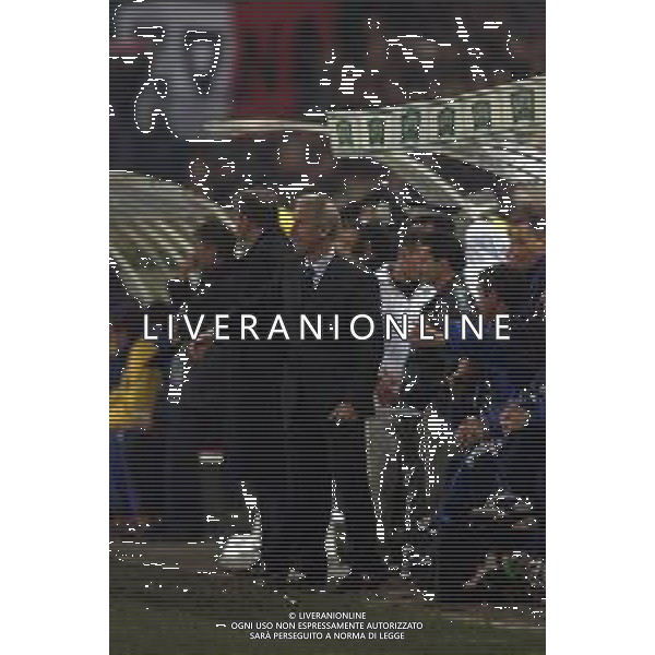 24-01-2001 BUCAREST-QUALIFICAZIONI MONDIALI ROMANIA ITALIA 0-2 NELLA FOTO GIOVANNI TRAPATTONI ALLENATORE NAZIONALE ITALIANA AG ALDO LIVERANI SAS