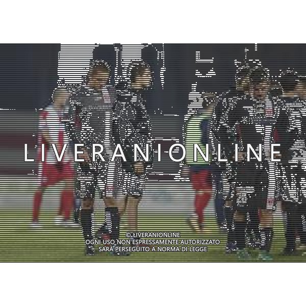 VIS PESARO - MONZA Campionato di calcio serie C girone B 11/11/2018 nella foto: delusione monza ©Claudio Zamagni/Agenzia Aldo Liverani