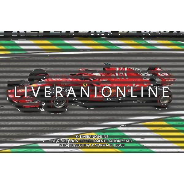 Sebastian Vettel (GER) Ferrari SF71H. 10.11.2018. Formula 1 World Championship, Rd 20, Brazilian Grand Prix, Sao Paulo, Brazil, Qualifying Day. AG ALDO LIVERANI SAS-ONLY ITALY