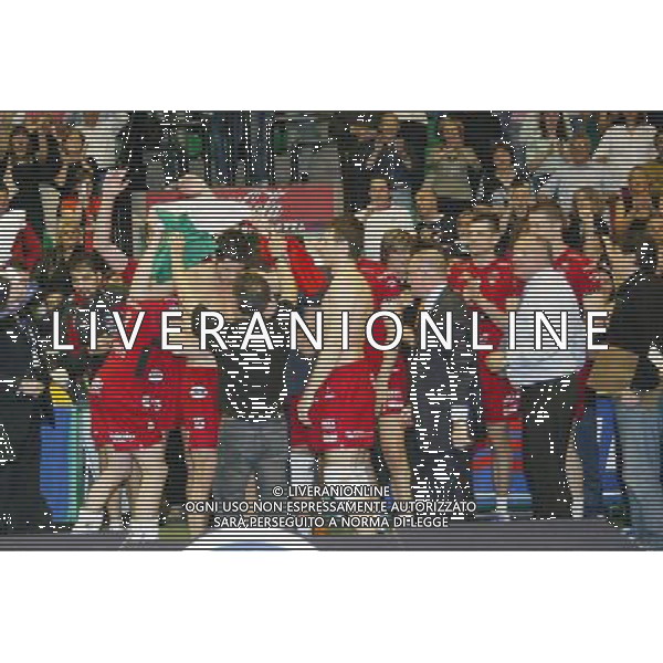 TREVISO 15/05/2005 PLAY OFF SCUDETTO SISLEY TREVISO-RPA PERUGIA NELLA FOTO:FESTEGGIAMENTI FOTO PAOLA GARBUIO/ALDO LIVERANI s.a.s