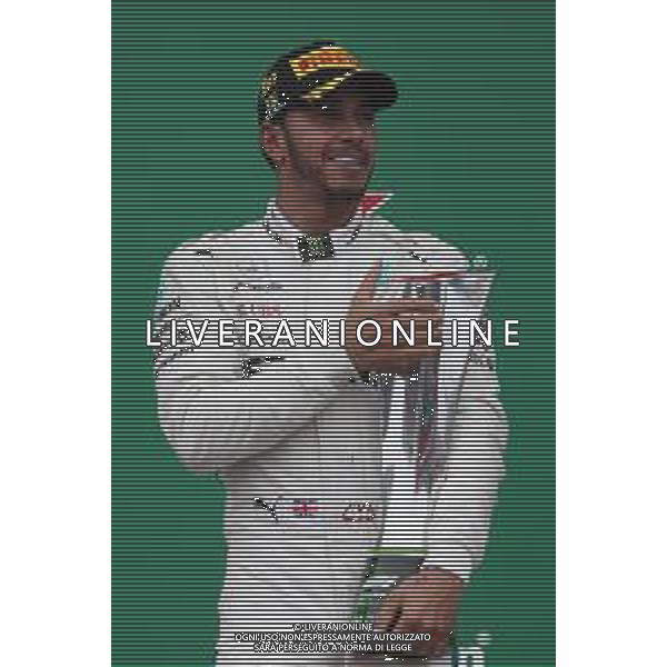 1st place Lewis Hamilton (GBR) Mercedes AMG F1 W09. 11.11.2018. Formula 1 World Championship, Rd 20, Brazilian Grand Prix, Sao Paulo, Brazil, Race Day. AG ALDO LIVERANI SAS-ONLY ITALY