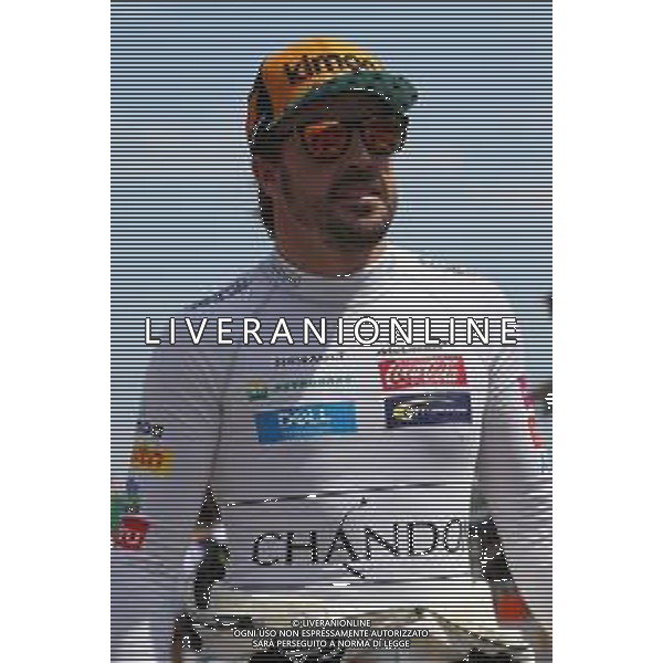 Fernando Alonso (ESP) McLaren MCL33. 11.11.2018. Formula 1 World Championship, Rd 20, Brazilian Grand Prix, Sao Paulo, Brazil, Race Day. AG ALDO LIVERANI SAS-ONLY ITALY