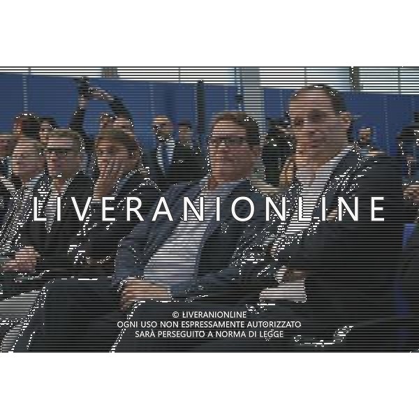 27esima edizione della Panchina d\'oro 2018 Firenze - 12.11.2018 Nella Foto:Massimiliano Allegri, Fabio Capello, Antonio Conte e Massimo Carrera /Ph.Vitez-Ag. Aldo Liverani