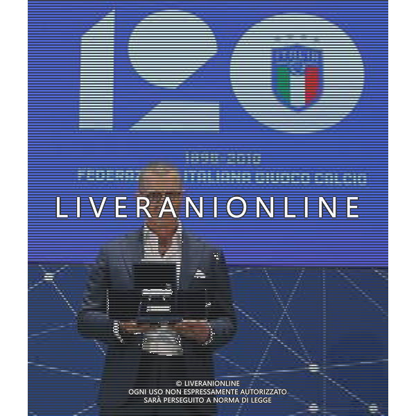 27esima edizione della Panchina d\'oro 2018 Firenze - 12.11.2018 Nella Foto:Aurelio Andreazzoli Panchina d’argento Serie B /Ph.Vitez-Ag. Aldo Liverani