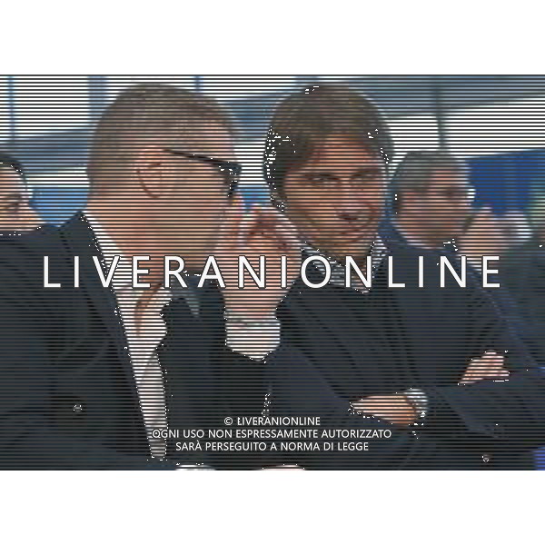 27esima edizione della Panchina d\'oro 2018 Firenze - 12.11.2018 Nella Foto:Antonio Conte e Massimo Carrera /Ph.Vitez-Ag. Aldo Liverani