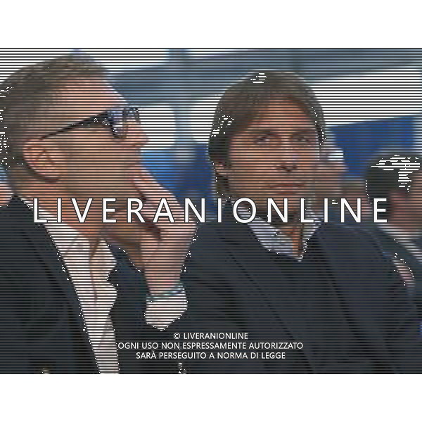 27esima edizione della Panchina d\'oro 2018 Firenze - 12.11.2018 Nella Foto:Antonio Conte e Massimo Carrera /Ph.Vitez-Ag. Aldo Liverani