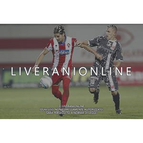 VIS PESARO - MONZA Campionato di calcio serie C girone B 11/11/2018 nella foto: Gennari Mattia (vis pesaro) D’Errico Andrea (Monza 1912) ©Claudio Zamagni/Agenzia Aldo Liverani