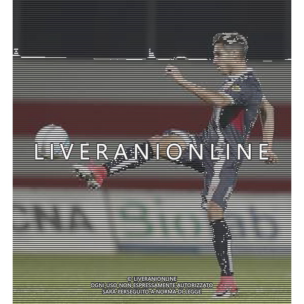 VIS PESARO - MONZA Campionato di calcio serie C girone B 11/11/2018 nella foto: Giudici Luca (Monza 1912) ©Claudio Zamagni/Agenzia Aldo Liverani
