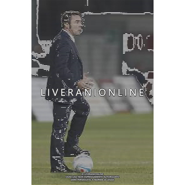 VIS PESARO - MONZA Campionato di calcio serie C girone B 11/11/2018 nella foto: Allenatore Brocchi Cristian (Monza 1912) ©Claudio Zamagni/Agenzia Aldo Liverani