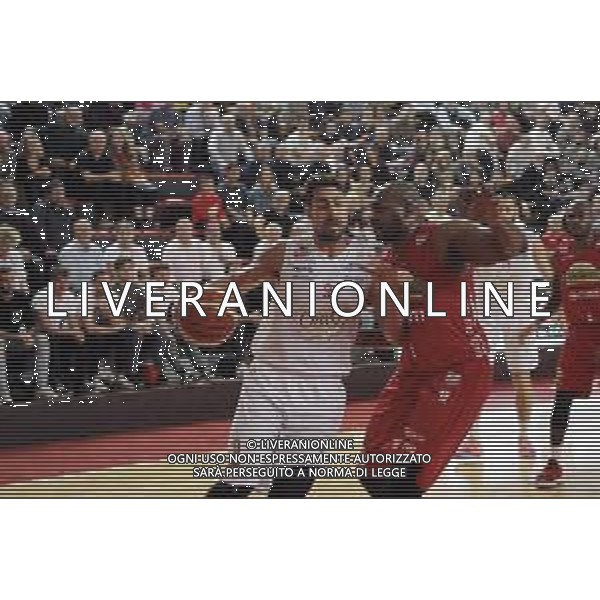 IMOLA 11 11 2018 LE NATURELLE-RAVENA BASKET SERIE A2 NELLA FOTO MARCO CARDILLO RAVENNA E RAYMOND B.J. LE NATURELLE ©SANNA / AGENZIA ALDO LIVERANI SAS