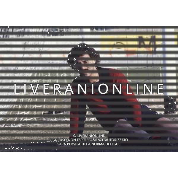 RETROSPETTIVA SALVATORE GARRITANO CALCIATORE NELLA FOTO SALVATORE GARRITANO CON LA MAGLIA DEL BOLOGNA AG ALDO LIVERANI SAS