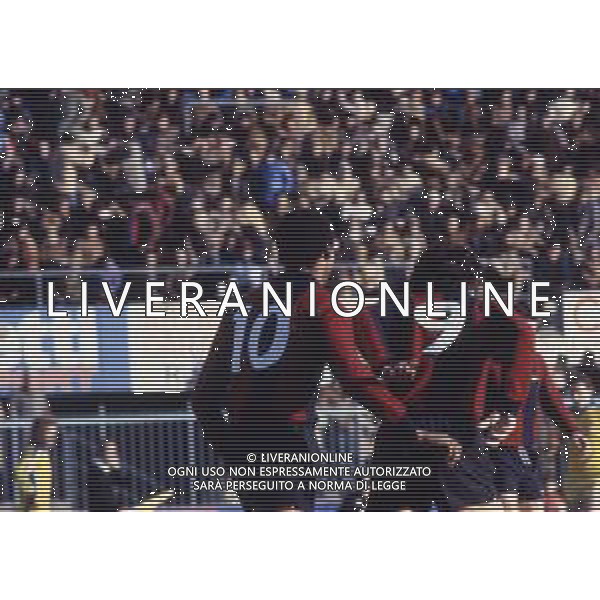 RETROSPETTIVA SALVATORE GARRITANO CALCIATORE NELLA FOTO SALVATORE GARRITANO CON LA MAGLIA DEL BOLOGNA AG ALDO LIVERANI SAS