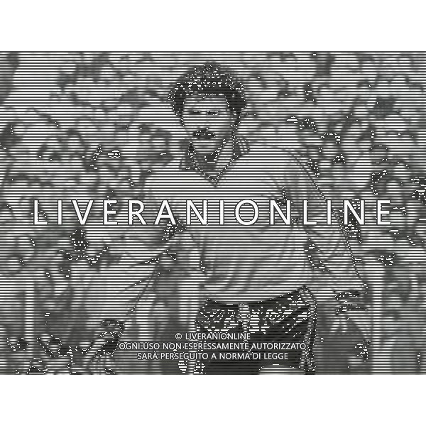 RETROSPETTIVA SALVATORE GARRITANO CALCIATORE NELLA FOTO SALVATORE GARRITANO AG ALDO LIVERANI SAS