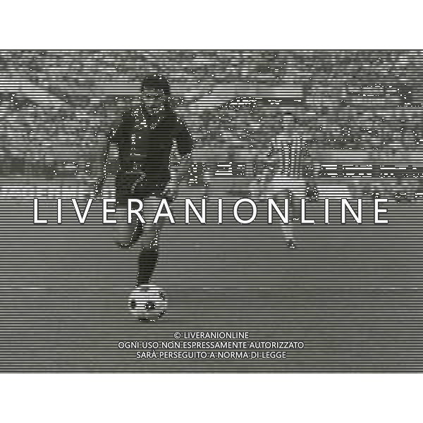 RETROSPETTIVA SALVATORE GARRITANO CALCIATORE NELLA FOTO SALVATORE GARRITANO AG ALDO LIVERANI SAS