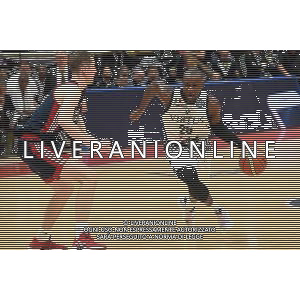 VIRTUS BOLOGNA - Sig STRASBURGO 87-81 Basket, Champions League 14.11.2018 Nella foto David Cournooh ©OPTIMAFOTO / AGENZIA ALDO LIVERANI SAS