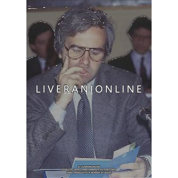 RETROSPETTIVA MARIO CHIESA POLITICO, DIRIGENTE D\'AZIENDA E ESPONENTE MILANESE DEL PARTITO SOCIALISTA NELLA FOTO MARIO CHIESA AG ALDO LIVERANI SAS