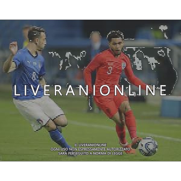 Amichevole Ferrara - 15.11.2018 Italia-Inghilterra U21 Nella Foto: Jay Dasilva - Gaetano Castrovilli /Ph.Vitez-Ag. Aldo Liverani