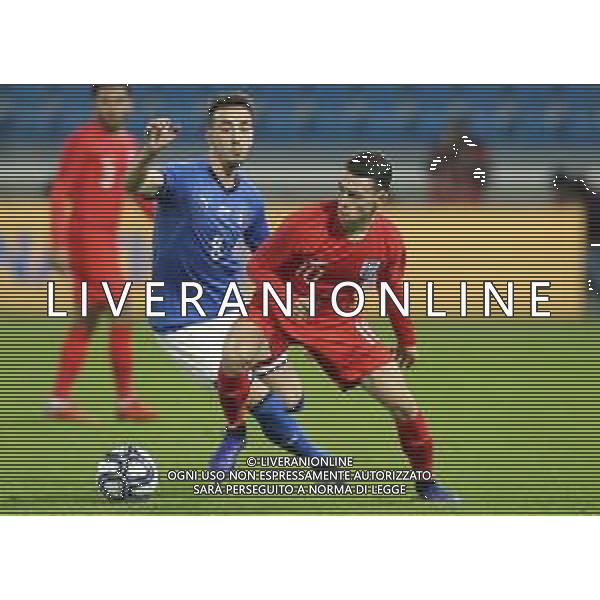 Amichevole Ferrara - 15.11.2018 Italia-Inghilterra U21 Nella Foto: Phil Foden - Gaetano Castrovilli /Ph.Vitez-Ag. Aldo Liverani