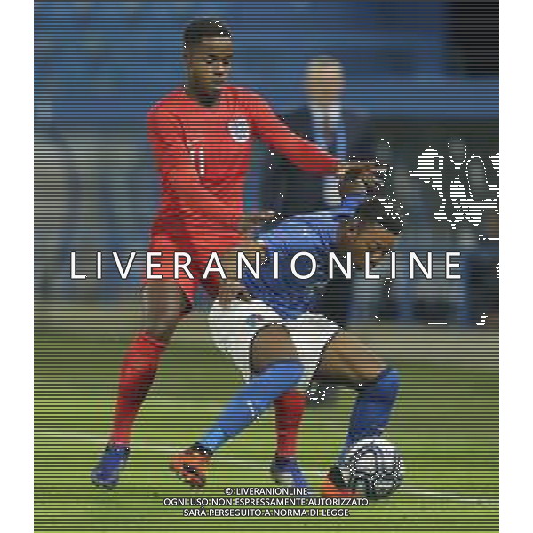 Amichevole Ferrara - 15.11.2018 Italia-Inghilterra U21 Nella Foto: Claude Adjapong - Ryan Sessegnon /Ph.Vitez-Ag. Aldo Liverani