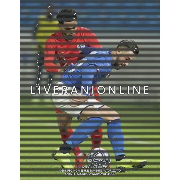 Amichevole Ferrara - 15.11.2018 Italia-Inghilterra U21 Nella Foto: Vittorio Parigini - Jay Dasilva /Ph.Vitez-Ag. Aldo Liverani