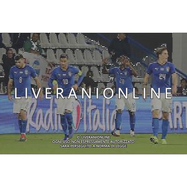 Amichevole Ferrara - 15.11.2018 Italia-Inghilterra U21 Nella Foto: esultanza dopo il gol di Moise Kean /Ph.Vitez-Ag. Aldo Liverani