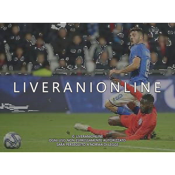 Amichevole Ferrara - 15.11.2018 Italia-Inghilterra U21 Nella Foto: occasione di patrick cutrone /Ph.Vitez-Ag. Aldo Liverani