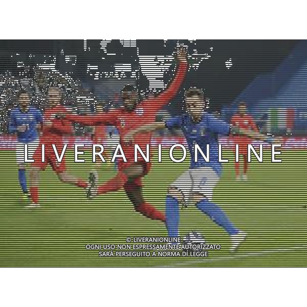 Amichevole Ferrara - 15.11.2018 Italia-Inghilterra U21 Nella Foto: Gaetano Castrovilli - Fikayo Tomori /Ph.Vitez-Ag. Aldo Liverani