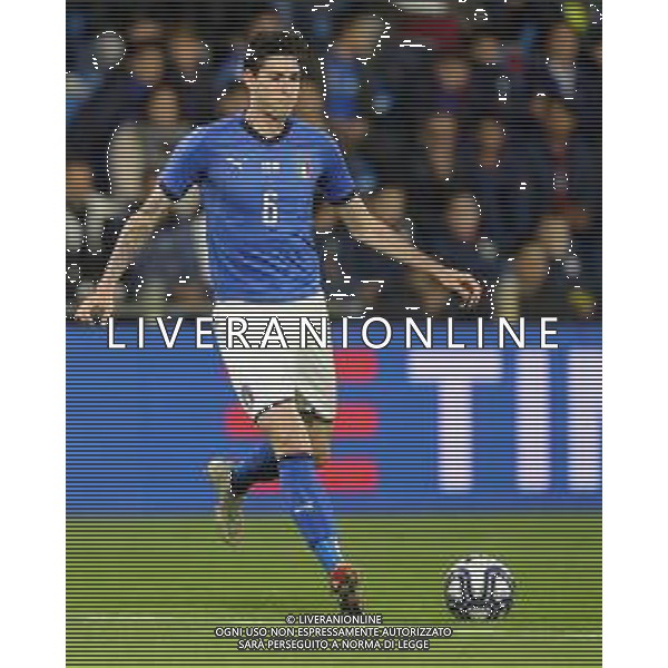 Amichevole Ferrara - 15.11.2018 Italia-Inghilterra U21 Nella Foto:Alessandro Bastoni /Ph.Vitez-Ag. Aldo Liverani