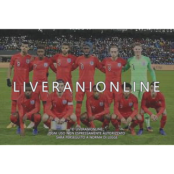 Amichevole Ferrara - 15.11.2018 Italia-Inghilterra U21 Nella Foto:Inghilterra Squadra Formazione Henderson,Walker-Peters,Dasilva,Cook,Clarke-Salter,Tomori,Gray,Davies,Solanke,Foden,Sessegnon /Ph.Vitez-Ag. Aldo Liverani