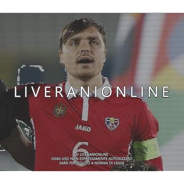 UEFA Nations League D gruppo 2 San Marino - Moldavia 15/11/2018 nella foto: Alexandru Epureanu (Moldova) ©Claudio Zamagni/Agenzi Aldo Liverani s.a.s. Alexandru Epureanu (Moldova) during UEFA Nations League Group Stage D - group 2 between San Marino and Moldova at San Marino Olympic Stadium on November 15 2018 photo credit by Claudio Zamagni/Aldo Liverani Photo Agency