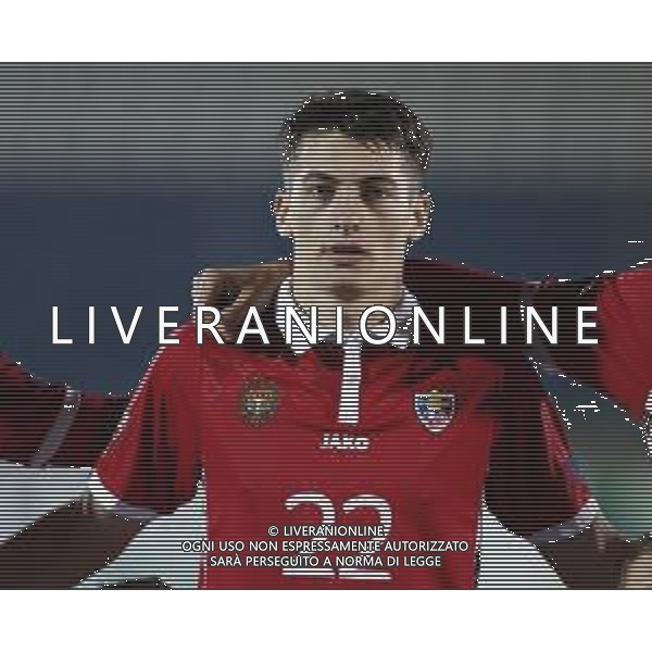 UEFA Nations League D gruppo 2 San Marino - Moldavia 15/11/2018 nella foto: Ion Nicolaescu (Moldova) ©Claudio Zamagni/Agenzi Aldo Liverani s.a.s. Ion Nicolaescu (Moldova) during UEFA Nations League Group Stage D - group 2 between San Marino and Moldova at San Marino Olympic Stadium on November 15 2018 photo credit by Claudio Zamagni/Aldo Liverani Photo Agency