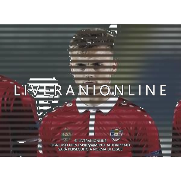 UEFA Nations League D gruppo 2 San Marino - Moldavia 15/11/2018 nella foto: Oleg Reabciuk (Moldova) ©Claudio Zamagni/Agenzi Aldo Liverani s.a.s. Oleg Reabciuk (Moldova) during UEFA Nations League Group Stage D - group 2 between San Marino and Moldova at San Marino Olympic Stadium on November 15 2018 photo credit by Claudio Zamagni/Aldo Liverani Photo Agency