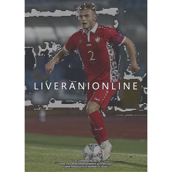 UEFA Nations League D gruppo 2 San Marino - Moldavia 15/11/2018 nella foto: Oleg Reabciuk (Moldova) ©Claudio Zamagni/Agenzi Aldo Liverani s.a.s. Oleg Reabciuk (Moldova) during UEFA Nations League Group Stage D - group 2 between San Marino and Moldova at San Marino Olympic Stadium on November 15 2018 photo credit by Claudio Zamagni/Aldo Liverani Photo Agency
