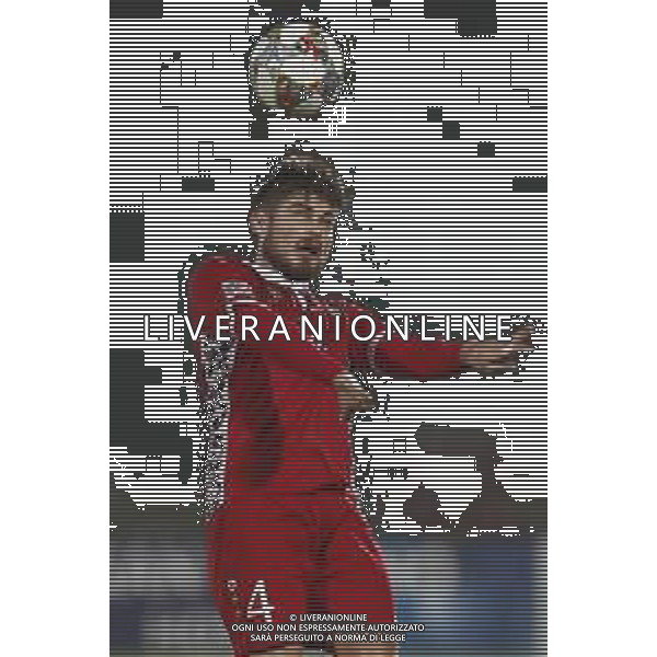 UEFA Nations League D gruppo 2 San Marino - Moldavia 15/11/2018 nella foto: Catalin Carp (Moldova) ©Claudio Zamagni/Agenzi Aldo Liverani s.a.s. Catalin Carp (Moldova) during UEFA Nations League Group Stage D - group 2 between San Marino and Moldova at San Marino Olympic Stadium on November 15 2018 photo credit by Claudio Zamagni/Aldo Liverani Photo Agency