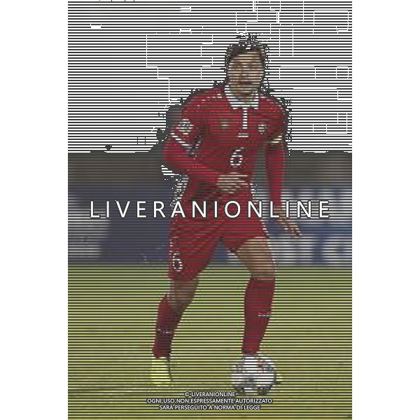 UEFA Nations League D gruppo 2 San Marino - Moldavia 15/11/2018 nella foto: Alexandru Epureanu (Moldova) ©Claudio Zamagni/Agenzi Aldo Liverani s.a.s. Alexandru Epureanu (Moldova) during UEFA Nations League Group Stage D - group 2 between San Marino and Moldova at San Marino Olympic Stadium on November 15 2018 photo credit by Claudio Zamagni/Aldo Liverani Photo Agency