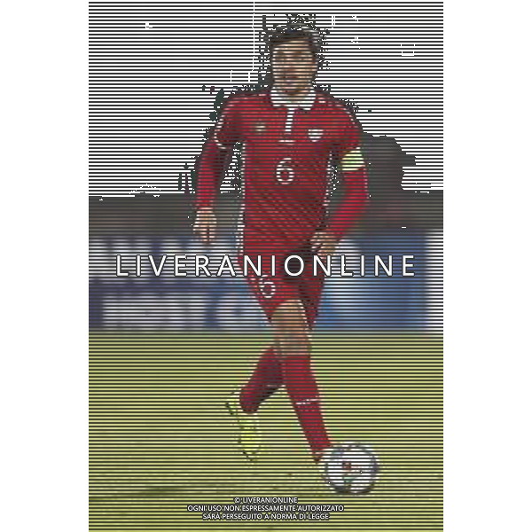 UEFA Nations League D gruppo 2 San Marino - Moldavia 15/11/2018 nella foto: Alexandru Epureanu (Moldova) ©Claudio Zamagni/Agenzi Aldo Liverani s.a.s. Alexandru Epureanu (Moldova) during UEFA Nations League Group Stage D - group 2 between San Marino and Moldova at San Marino Olympic Stadium on November 15 2018 photo credit by Claudio Zamagni/Aldo Liverani Photo Agency