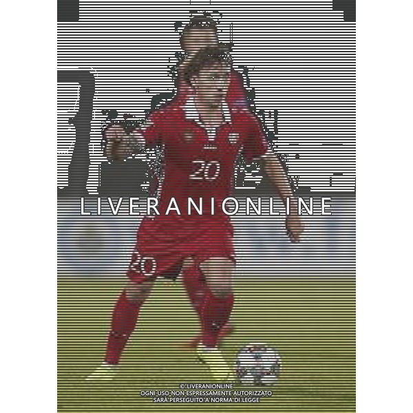 UEFA Nations League D gruppo 2 San Marino - Moldavia 15/11/2018 nella foto: Eugeniu Cociuc (Moldova) ©Claudio Zamagni/Agenzi Aldo Liverani s.a.s. Eugeniu Cociuc (Moldova) during UEFA Nations League Group Stage D - group 2 between San Marino and Moldova at San Marino Olympic Stadium on November 15 2018 photo credit by Claudio Zamagni/Aldo Liverani Photo Agency