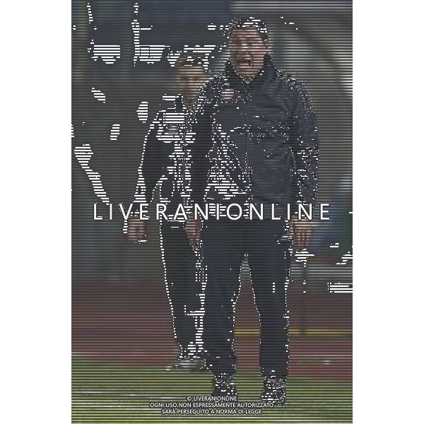 UEFA Nations League D gruppo 2 San Marino - Moldavia 15/11/2018 nella foto: Alexandru Spiridon Moldova’s coach ©Claudio Zamagni/Agenzi Aldo Liverani s.a.s. Alexandru Spiridon Moldova’s coachduring UEFA Nations League Group Stage D - group 2 between San Marino and Moldova at San Marino Olympic Stadium on November 15 2018 photo credit by Claudio Zamagni/Aldo Liverani Photo Agency