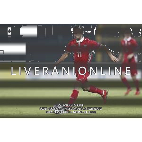 UEFA Nations League D gruppo 2 San Marino - Moldavia 15/11/2018 nella foto: Radu Ginsari (Moldova) ©Claudio Zamagni/Agenzi Aldo Liverani s.a.s. Radu Ginsari (Moldova) during UEFA Nations League Group Stage D - group 2 between San Marino and Moldova at San Marino Olympic Stadium on November 15 2018 photo credit by Claudio Zamagni/Aldo Liverani Photo Agency