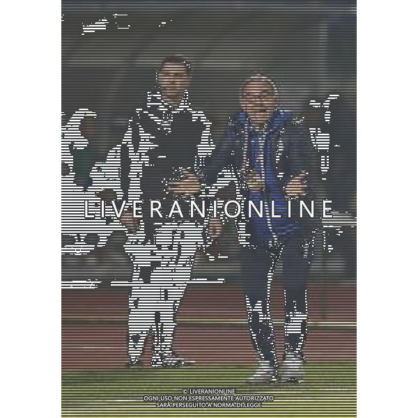 UEFA Nations League D gruppo 2 San Marino - Moldavia 15/11/2018 nella foto: Mister Varrella Franco San marino’s coach ©Claudio Zamagni/Agenzi Aldo Liverani s.a.s. Mister Varrella Franco San marino’s coach during UEFA Nations League Group Stage D - group 2 between San Marino and Moldova at San Marino Olympic Stadium on November 15 2018 photo credit by Claudio Zamagni/Aldo Liverani Photo Agency