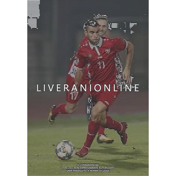 UEFA Nations League D gruppo 2 San Marino - Moldavia 15/11/2018 nella foto: Radu Ginsari (Moldova) ©Claudio Zamagni/Agenzi Aldo Liverani s.a.s. Radu Ginsari (Moldova) during UEFA Nations League Group Stage D - group 2 between San Marino and Moldova at San Marino Olympic Stadium on November 15 2018 photo credit by Claudio Zamagni/Aldo Liverani Photo Agency