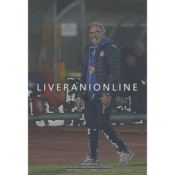 UEFA Nations League D gruppo 2 San Marino - Moldavia 15/11/2018 nella foto: Mister Varrella Franco San marino ©Claudio Zamagni/Agenzi Aldo Liverani s.a.s. Mister Varrella Franco San marino’s coach during UEFA Nations League Group Stage D - group 2 between San Marino and Moldova at San Marino Olympic Stadium on November 15 2018 photo credit by Claudio Zamagni/Aldo Liverani Photo Agency