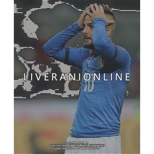 UEFA Nations League A Group 3 Milano - 17.11.2018 Italia-Portogallo Nella Foto:insigne /Ph.Vitez-Ag. Aldo Liverani