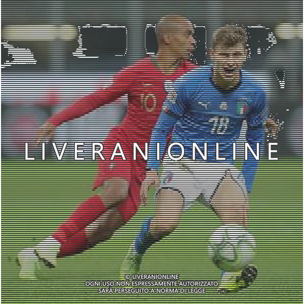 UEFA Nations League A Group 3 Milano - 17.11.2018 Italia-Portogallo Nella Foto:barella /Ph.Vitez-Ag. Aldo Liverani